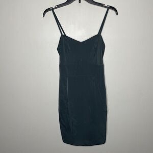 ALLSAINTS Slip Dress Women 2 Emerald Green Mini Sleeveless Sheath